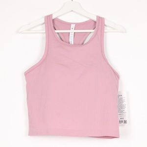 Lululemon Ebb to Street Ribbed Crop Tank